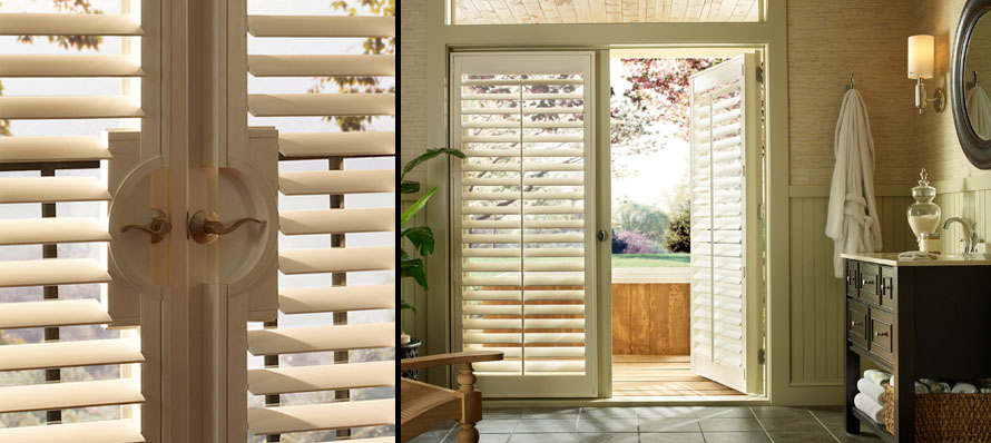 Hunter Douglas Palm Beach French Door Shutters