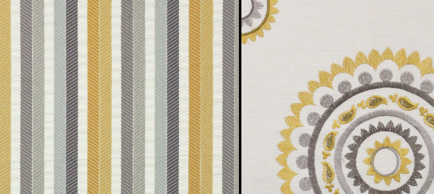 Maxwell Fabrics Transition and Tabriz