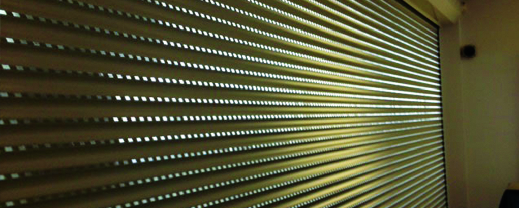 Security roll shutters