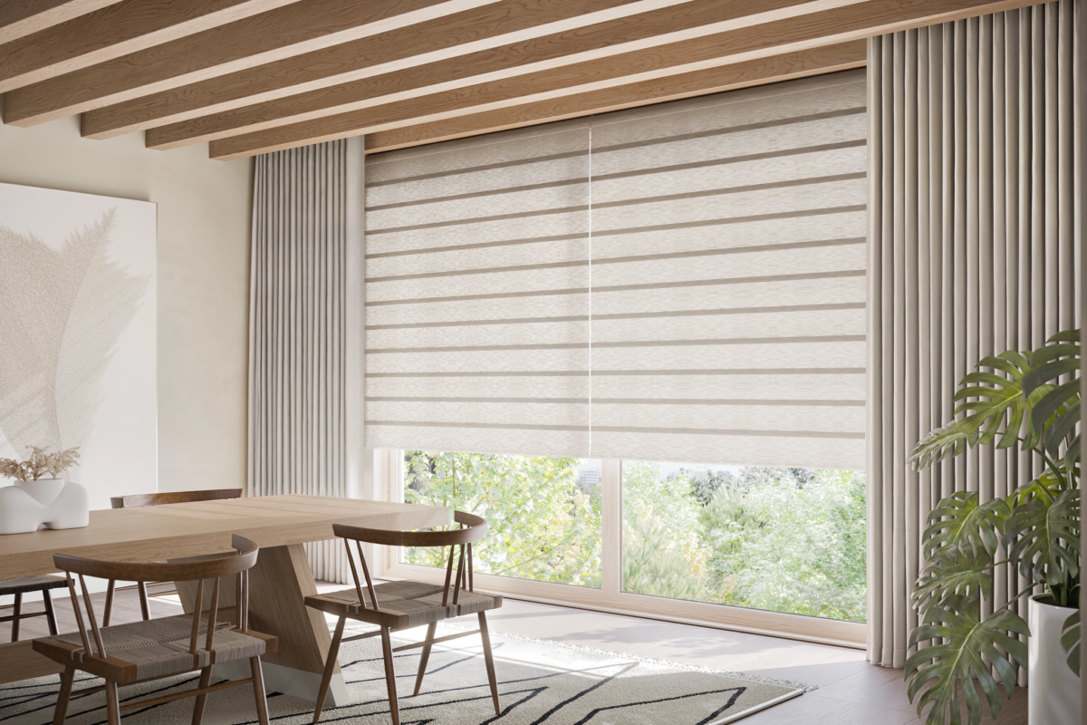 Hunter Douglas Duolite Vignette (flat folding) shades