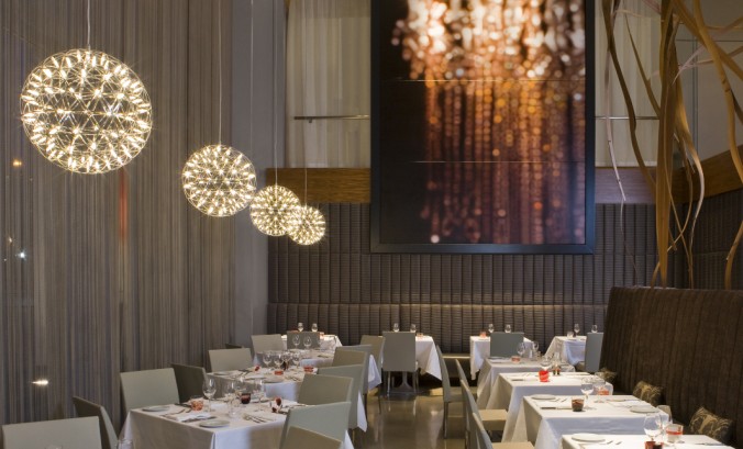 Coil Drapery ARIA Las Vegas