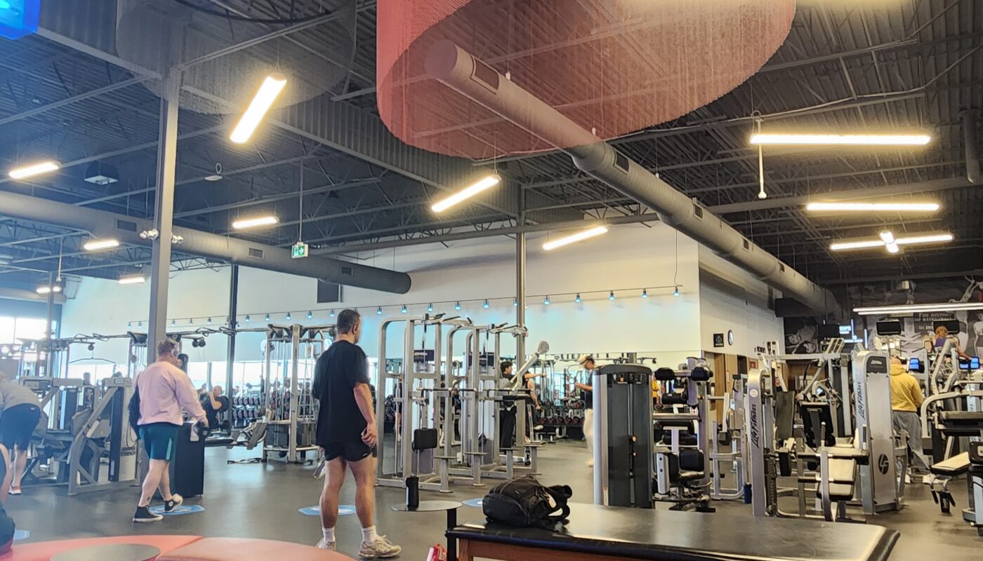 Coil Drapery (Goodlife Fitness 2)