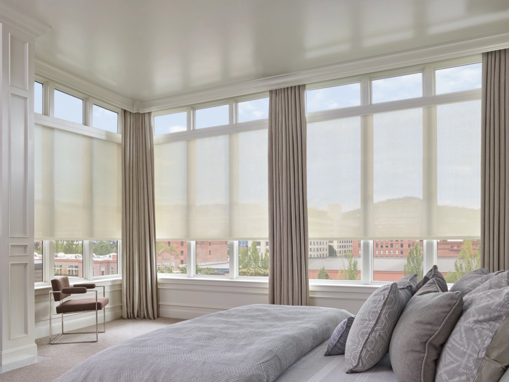 Hunter Douglas roller shades Umbria 5%