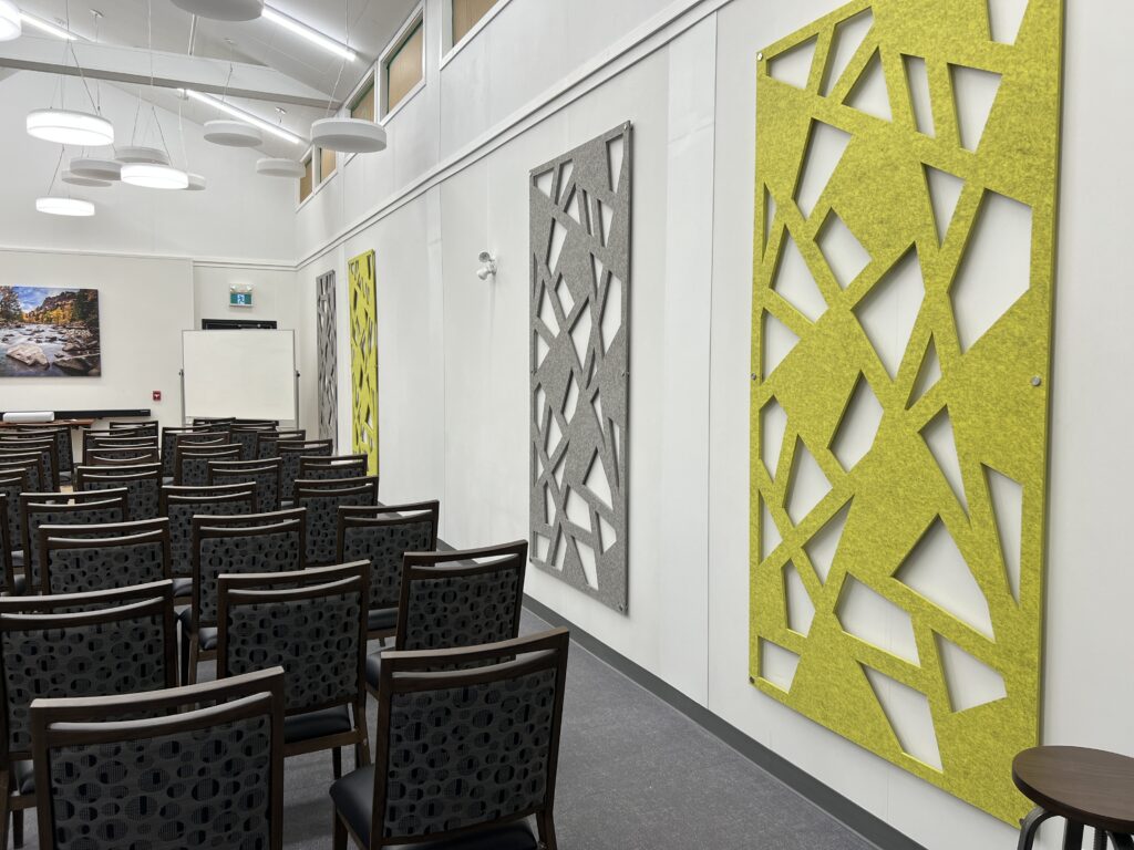 Acoustic wall panels (CNC cut outs)