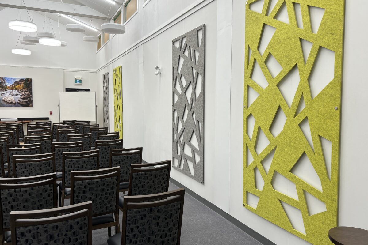 Acoustic wall panels (CNC cut outs)