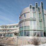35 foot Tall Motorized Roller Shades CREB 2