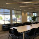 Mechoshade motorized shades boardroom scaled